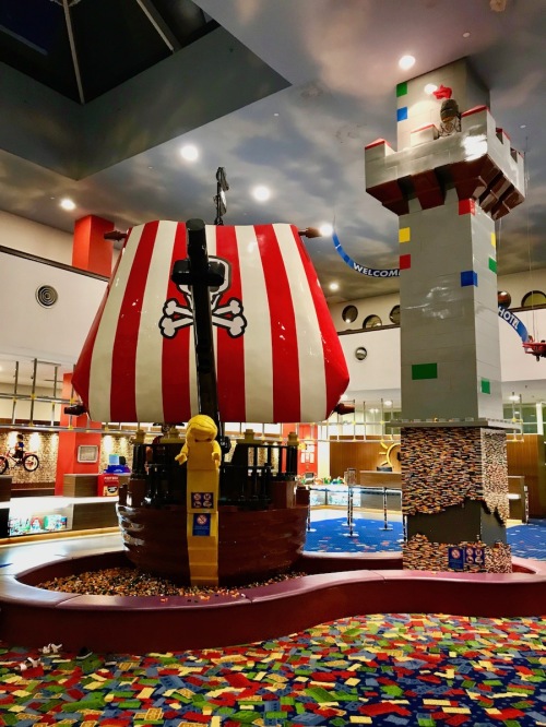 Lobby of Legoland Hotel Malaysia - Pirate Ship in Legoland Hotel Malaysia