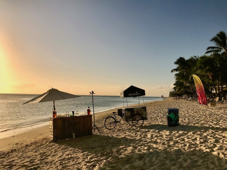 Beach set up for the event Sun of the People - Hotels in Mauritius - #Mauritius #Hotels in Mauritius #Things to do in Mauritius #Beach in Mauritius - #IleMaurice